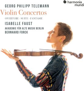 Album Cover for Isabelle Faust plays Telemann
