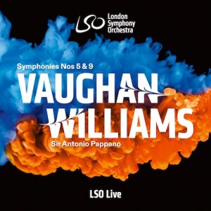 Album Cover for LSO Live - Pappano conducts Vaughan Williams Symph 5 and 9