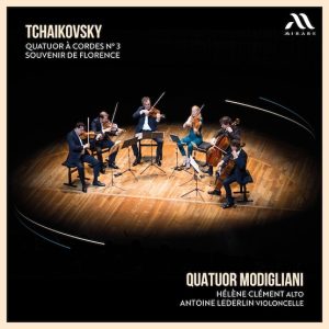 Album Cover for: Modigliani Quartet Plays Tchaikovsky No. 3