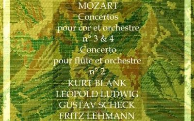 Mozart –  Horn Concertos Nos 2 & 3, Flute Concert No. 2 – Forgotten Records