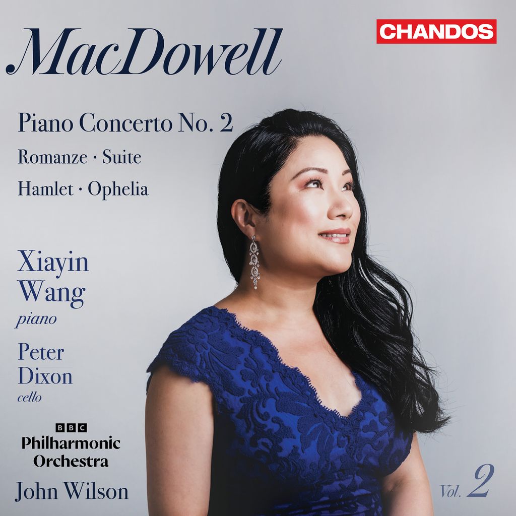 Xiayin Wang plays MacDowell, Vol. 2 Album Cover for Xiayin Wang plays MacDowell, Vol. 2