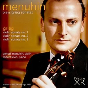 Album Cover for Yehudi Menuhin Plays Grieg