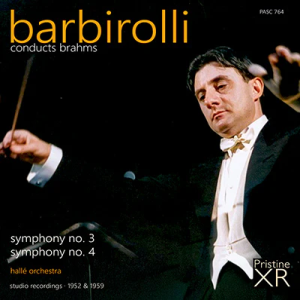 Album Cover for Barbirolli conducts Brahms