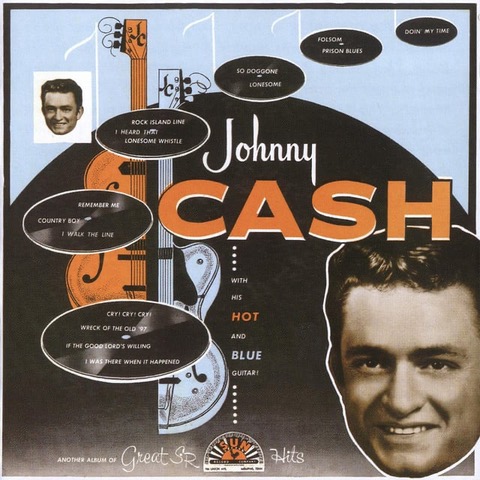 Johnny Cash – Johnny Cash With His Hot And Blue Guitar! – Intervention Records