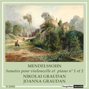Album Cover for Mendelssohn Cello Sonatas, Nikolai Graudan