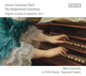 Album Cover for: Mario Sarrechia plays Bach Harpsichord Concertos Vol 2