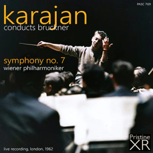Album Cover for: Karajan conducts Bruckner's 7th Symphony