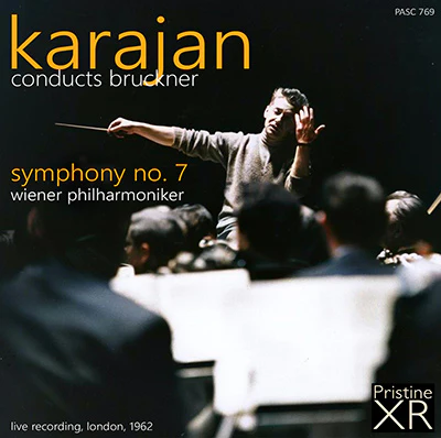 Album Cover for: Karajan conducts Bruckner's 7th Symphony