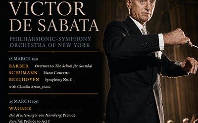 Victor de Sabata Conducts: Barber, Schumann, Bethoven, Wagner – New York Philharmonic – Pristine Audio