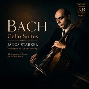 Album Cover for: Bach Cello Suites, Janos Starker