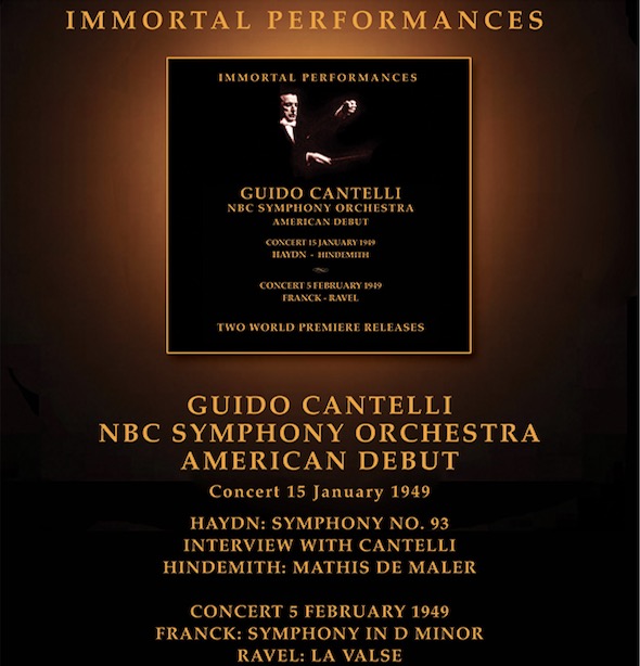 Album Cover for: Cantelli-Debut-NBC-Symphony-Orchestra