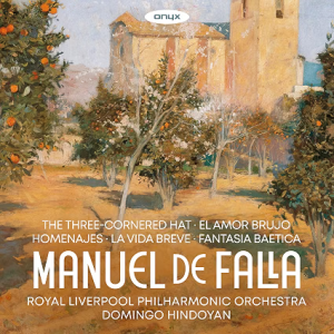 Album Cover for: Domingo Hindoyan conducts Manuel de Falla