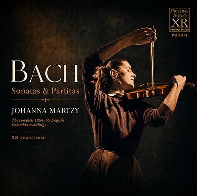 Album Cover for: Johanna Martzy plays Bach